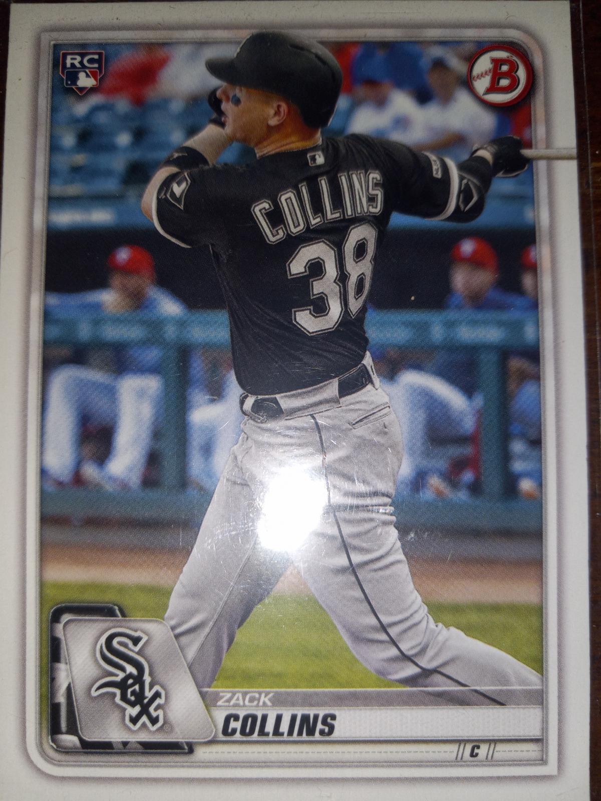 Zack Collins #48 Baseball Cards 2020 Bowman