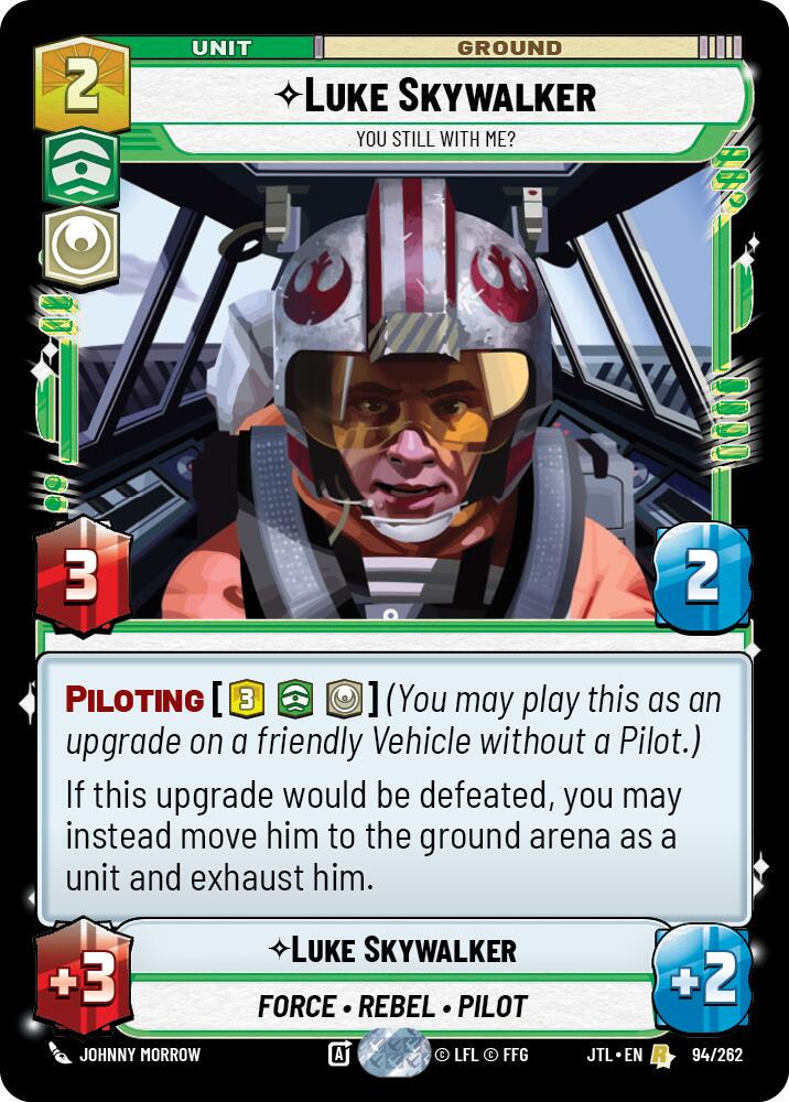 Luke Skywalker - You Still With Me? #94 Star Wars Unlimited: Jump to Lightspeed