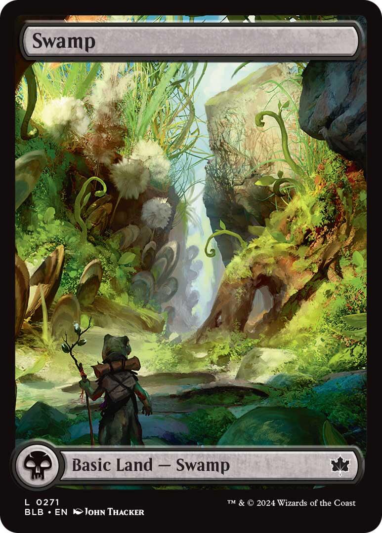 Swamp #271 Magic Bloomburrow
