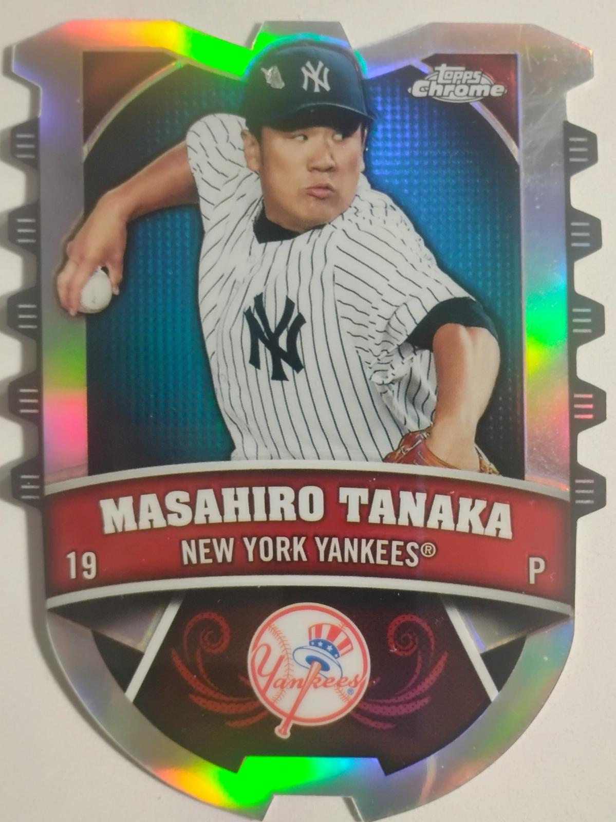 Masahiro Tanaka #CCMTA Baseball Cards 2014 Topps Chrome Connections Die Cuts