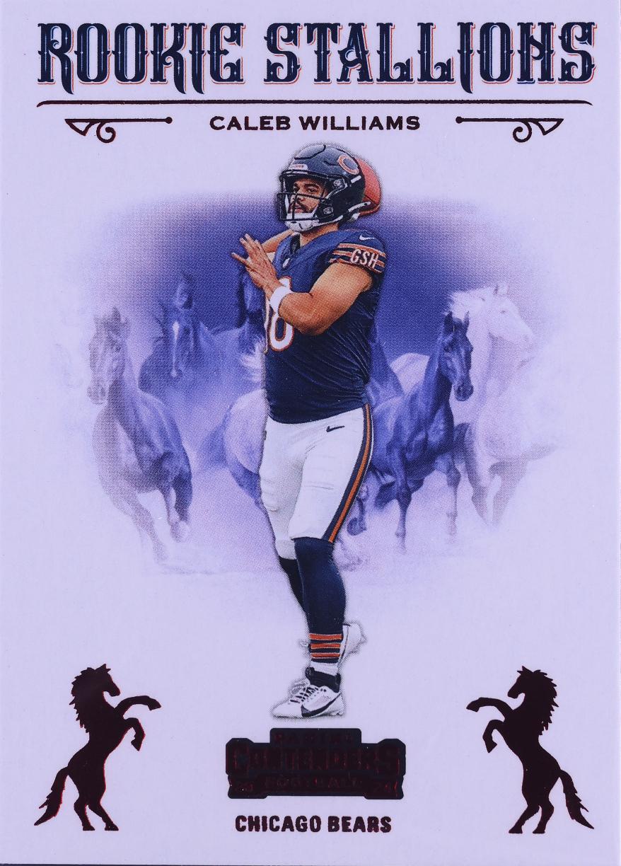 Caleb Williams [Red] #1 Prices | 2024 Panini Contenders Rookie
