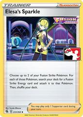 Elesa's Sparkle [Holo Prize Pack Stamp] #233 Pokemon Fusion Strike Prices
