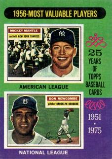 1956 MVP's: Mickey Mantle, Don Newcombe