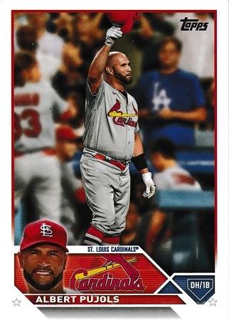 Albert Pujols #5 Baseball Cards 2023 Topps
