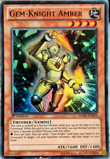 Gem-Knight Amber HA06-EN033