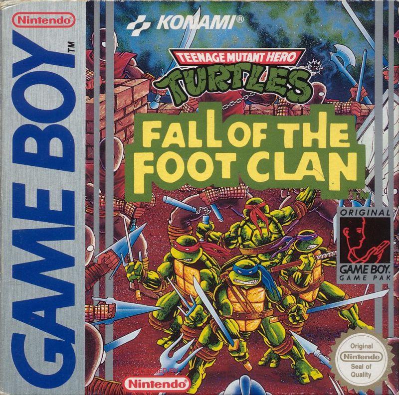 Teenage Mutant Hero Turtles: Fall of the Foot Clan PAL GameBoy