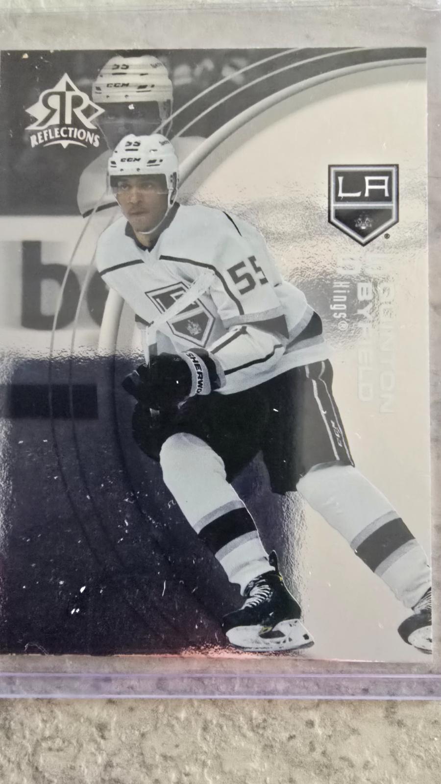 Quinton Byfield #19 Hockey Cards 2021 Upper Deck Triple Dimensions Reflections