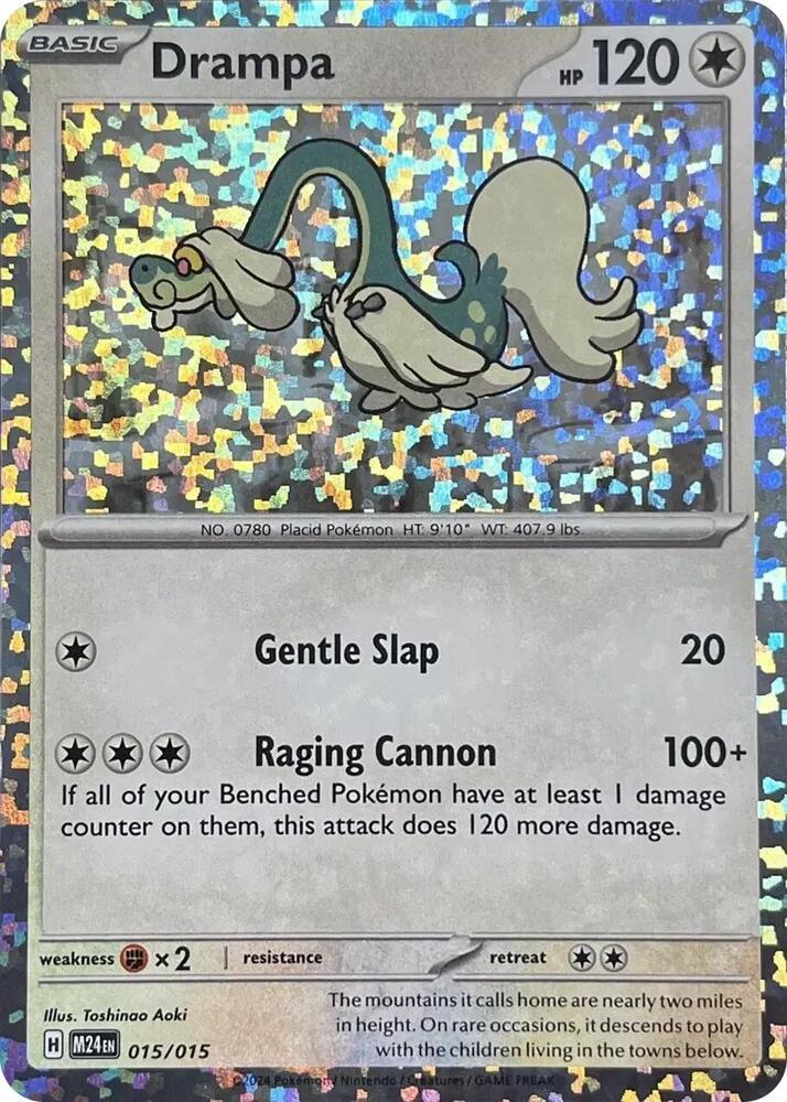Drampa #15 Prices | Pokemon McDonalds 2024 | Pokemon Cards