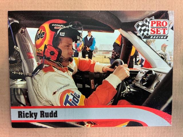 Ricky Rudd #133 Racing Cards 1992 Pro Set NASCAR