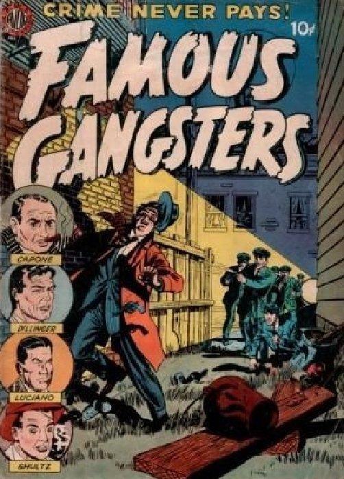 Famous Gangsters #1 (1951) Comic Books Famous Gangsters