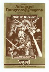 Manual | Advanced Dungeons & Dragons Pool of Radiance Commodore 64