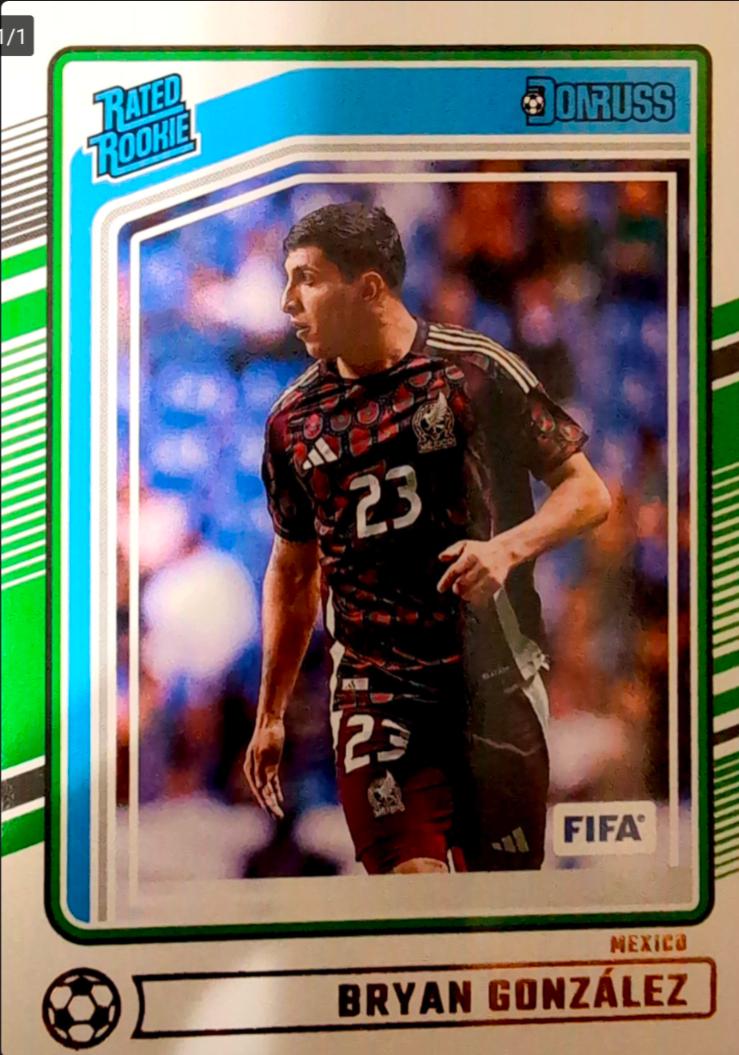 Bryan Gonzalez #180 Soccer Cards 2024 Panini Donruss