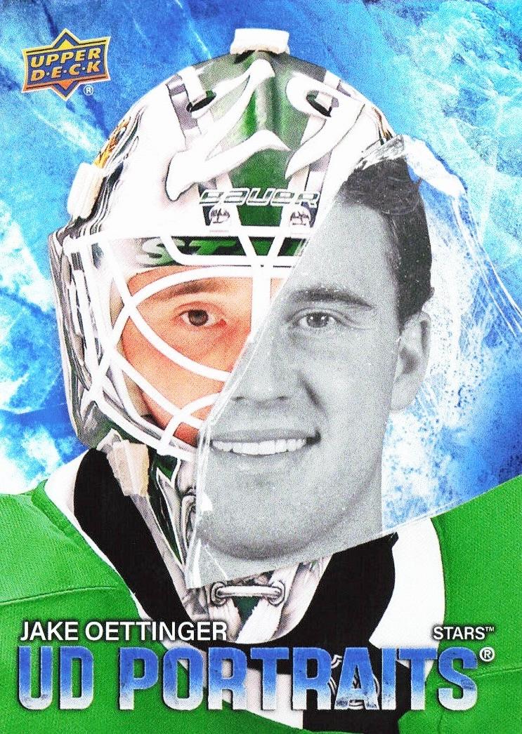 Jake Oettinger #P-56 2025 Upper Deck Series 2 UD Portraits Hockey