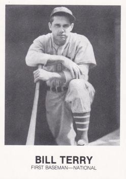 Bill Terry #20 1983 Tcma Renata Galasso 1933 All Stars Baseball