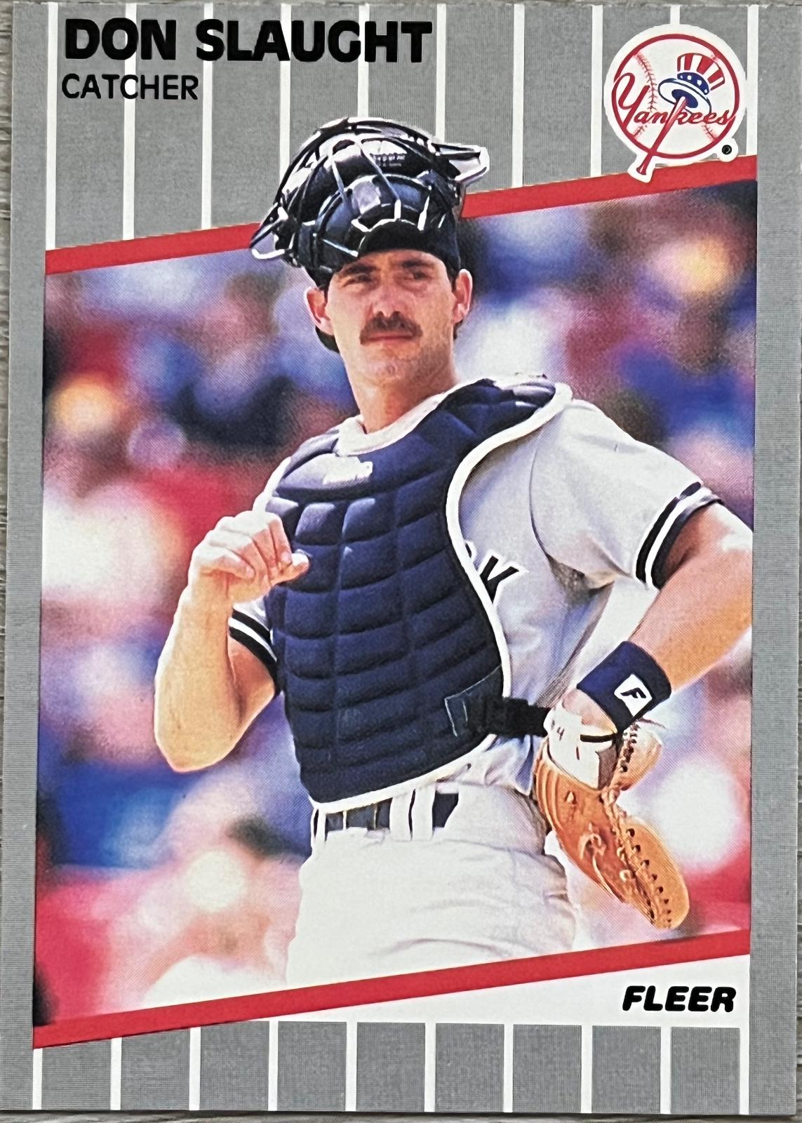 Don Slaught (1989 Fleer)