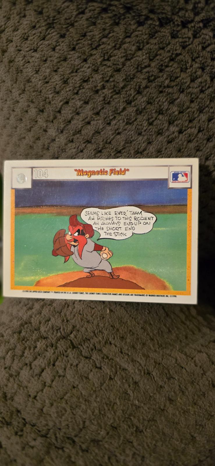 Magnetic field #104/95 Baseball Cards 1990 Upper Deck Comic Ball