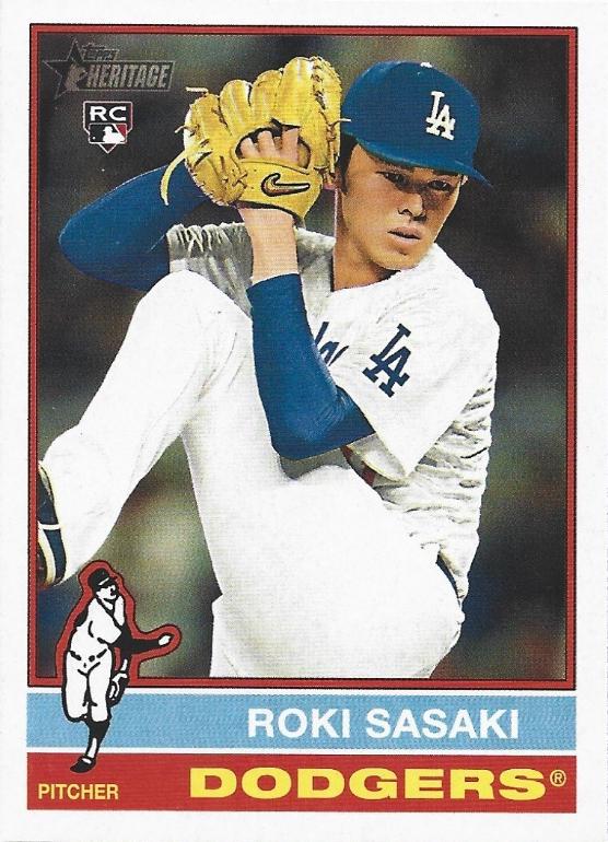 Roki Sasaki #224 Baseball Cards 2025 Topps Heritage