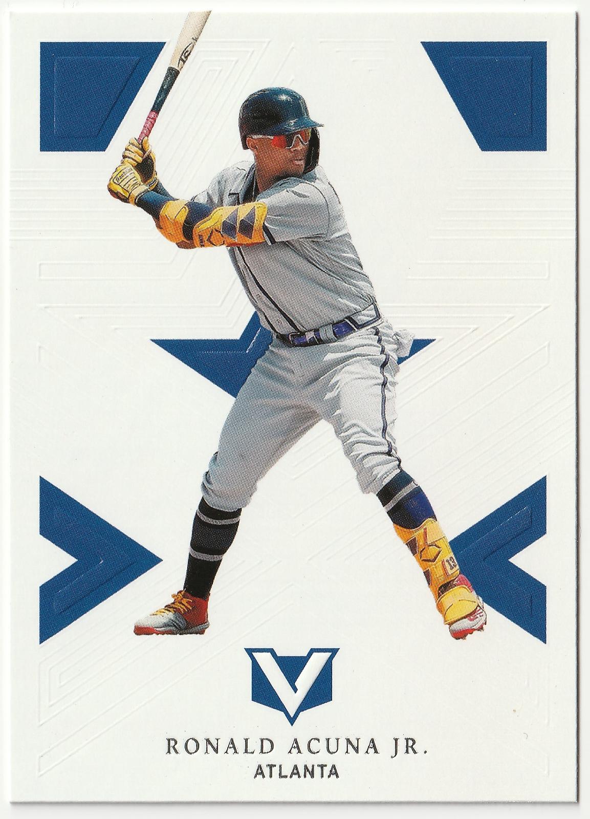 Ronald Acuna Jr. #2 Baseball Cards 2022 Panini Chronicles Vertex