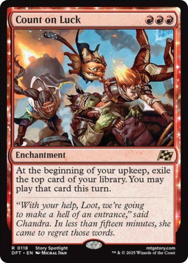 Count on Luck (Magic Aetherdrift)