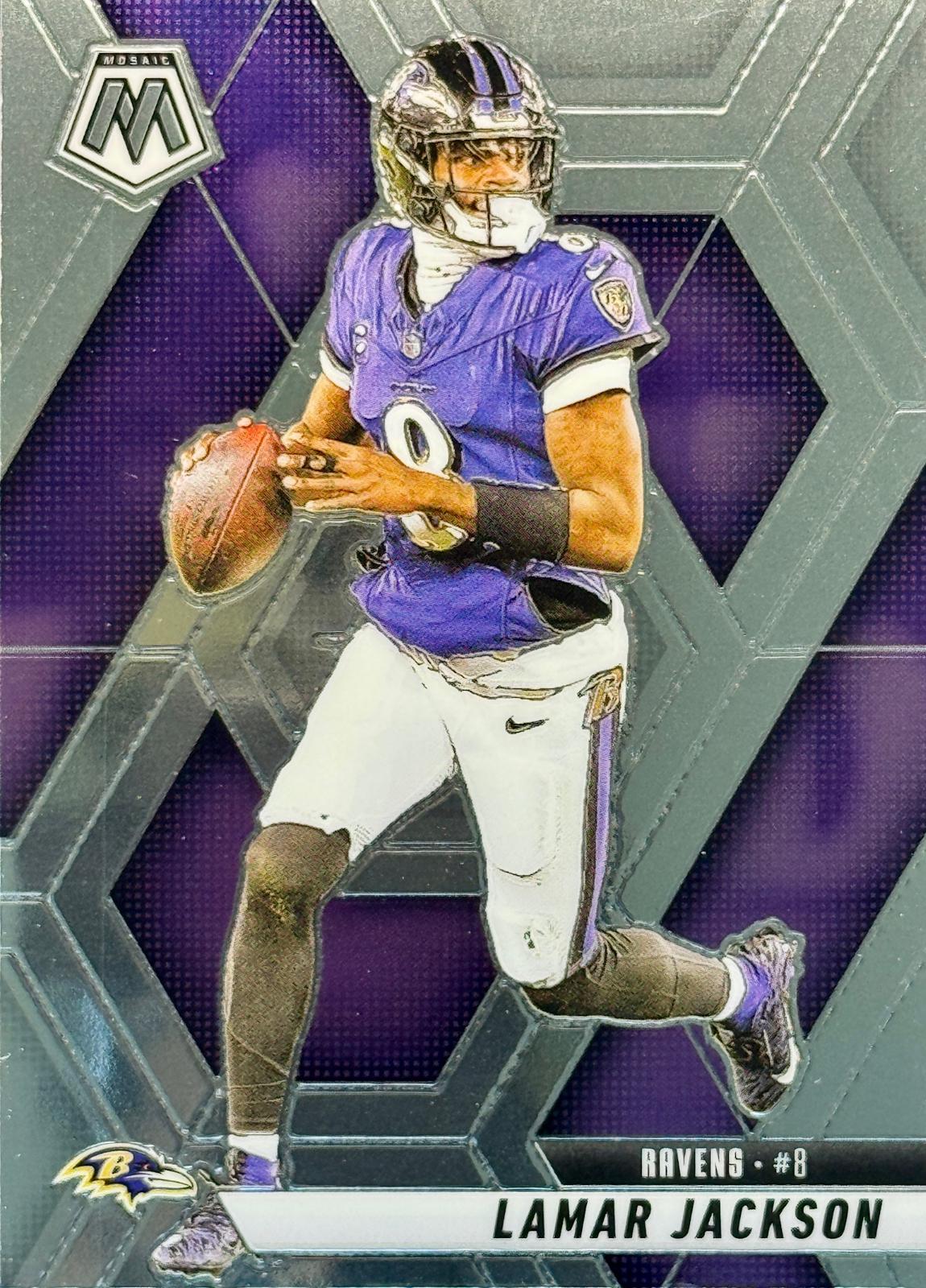 Lamar Jackson #3 Prices | 2025 Panini Mosaic | Football Cards