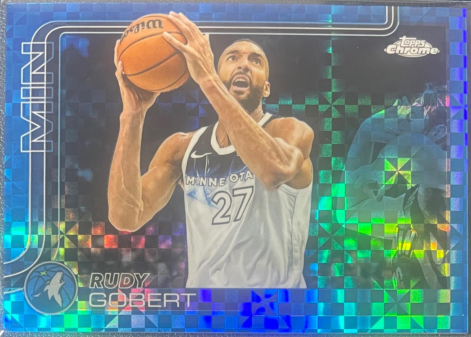 Rudy Gobert [Blue X-Fractor] #165