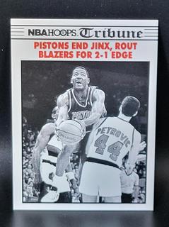 Pistons End Jinx, Rout Blazers For 2-1 Edge