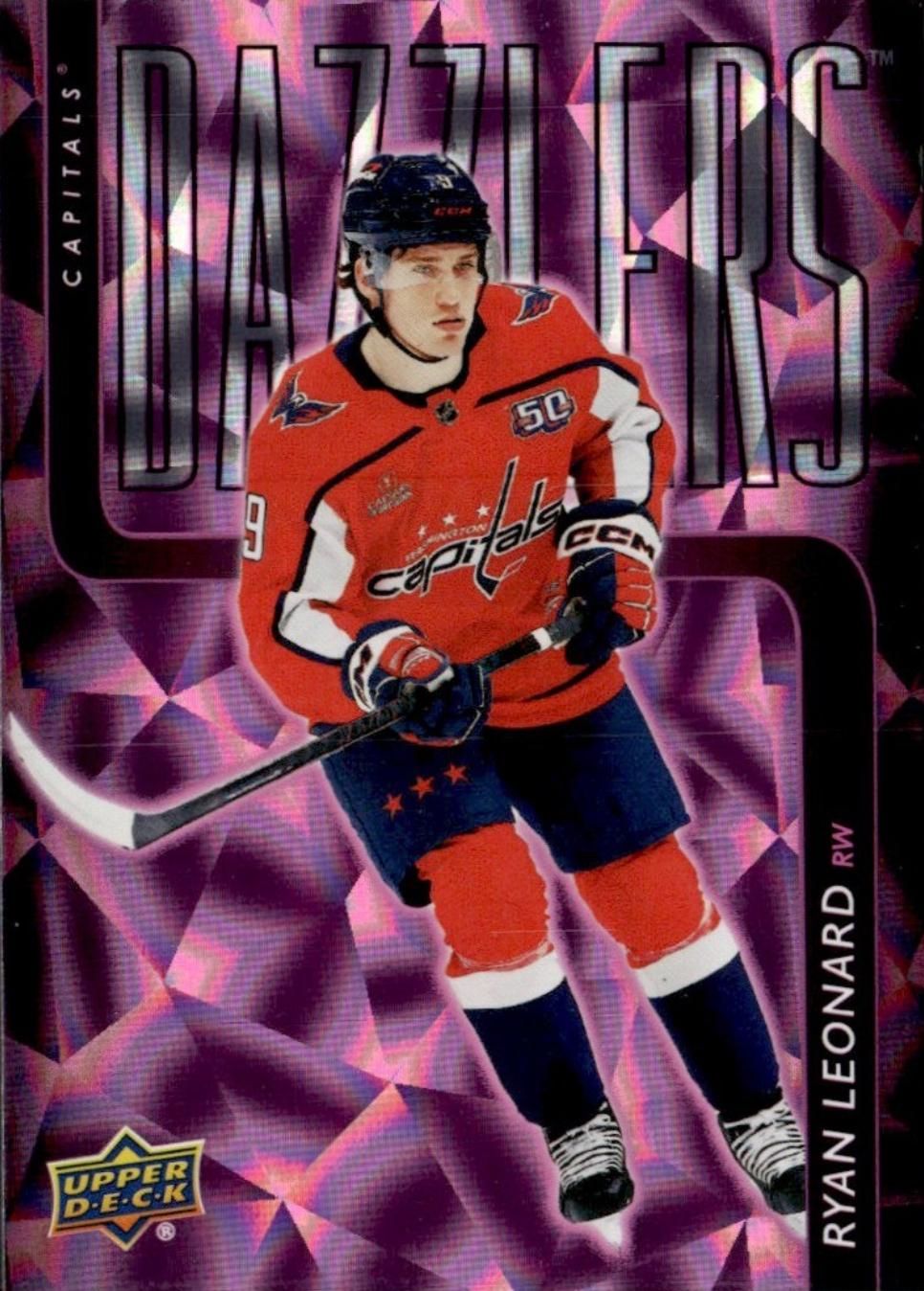 Ryan Leonard [Pink] #DZ-41 Prices | 2025 Upper Deck Dazzlers