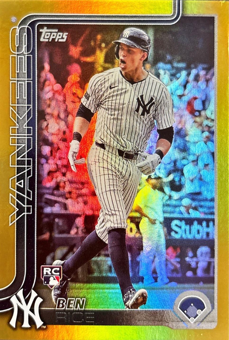 Ben Rice [Gold Foil] (2025 Topps)