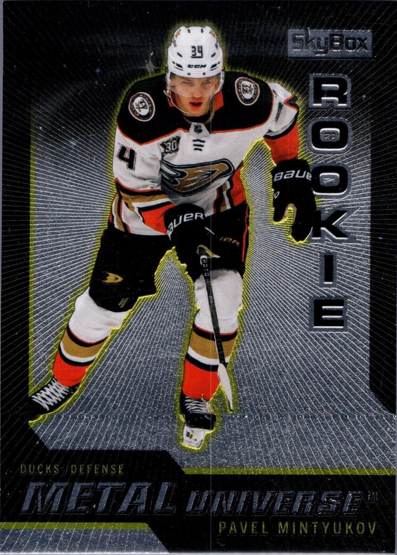 Pavel Mintyukov #R-40 2023-24 SkyBox Metal Universe Hockey 2008-09 Rookie Retros