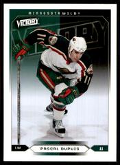Pascal Dupuis #97 Hockey Cards 2005 Upper Deck Victory Prices
