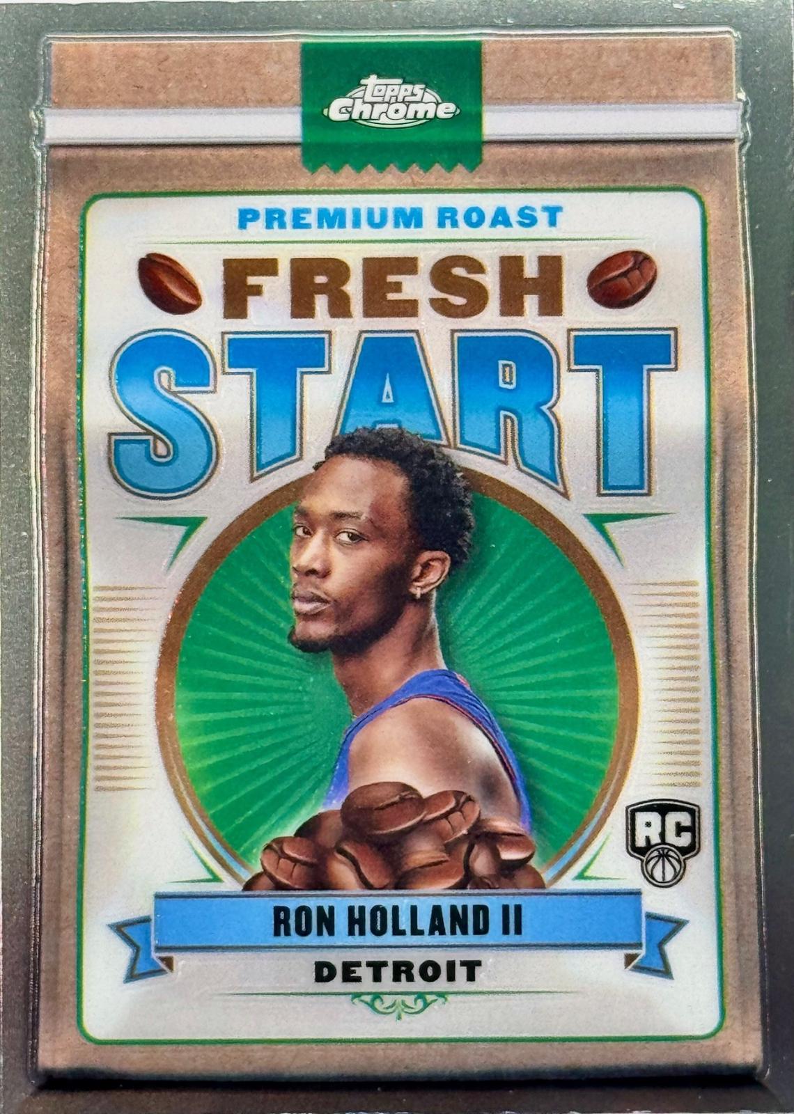 Ron Holland II #FS-4 Prices | 2024 Topps Chrome Fresh Start