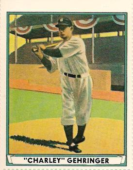 Charlie Gehringer #19 1982 Dover Reprint American League Baseball