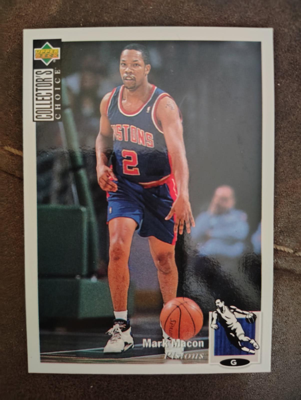 Mark Macon #2 Basketball Cards 1994 Collector's Choice International