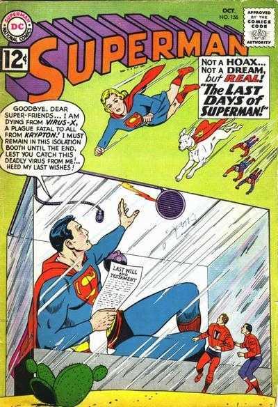 Superman #156 (1962) Comic Books Superman