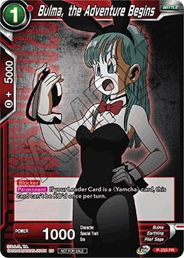 Bulma, the Adventure Begins P-233 - Dragon Ball Fusion World Promos