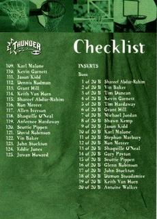 Checklist