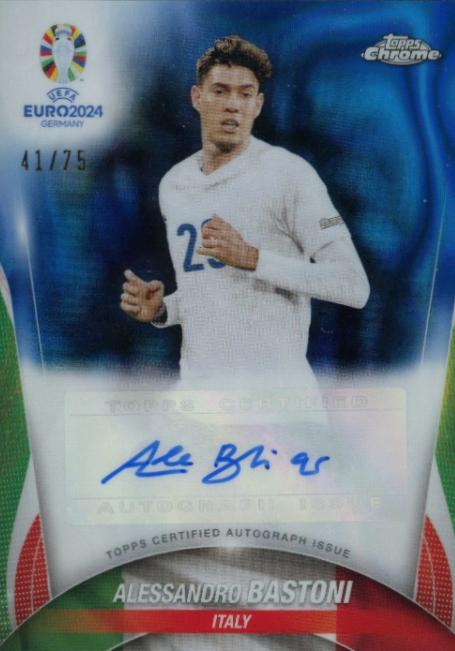 Alessandro Bastoni [Blue Lava Refractor] #CA-AB