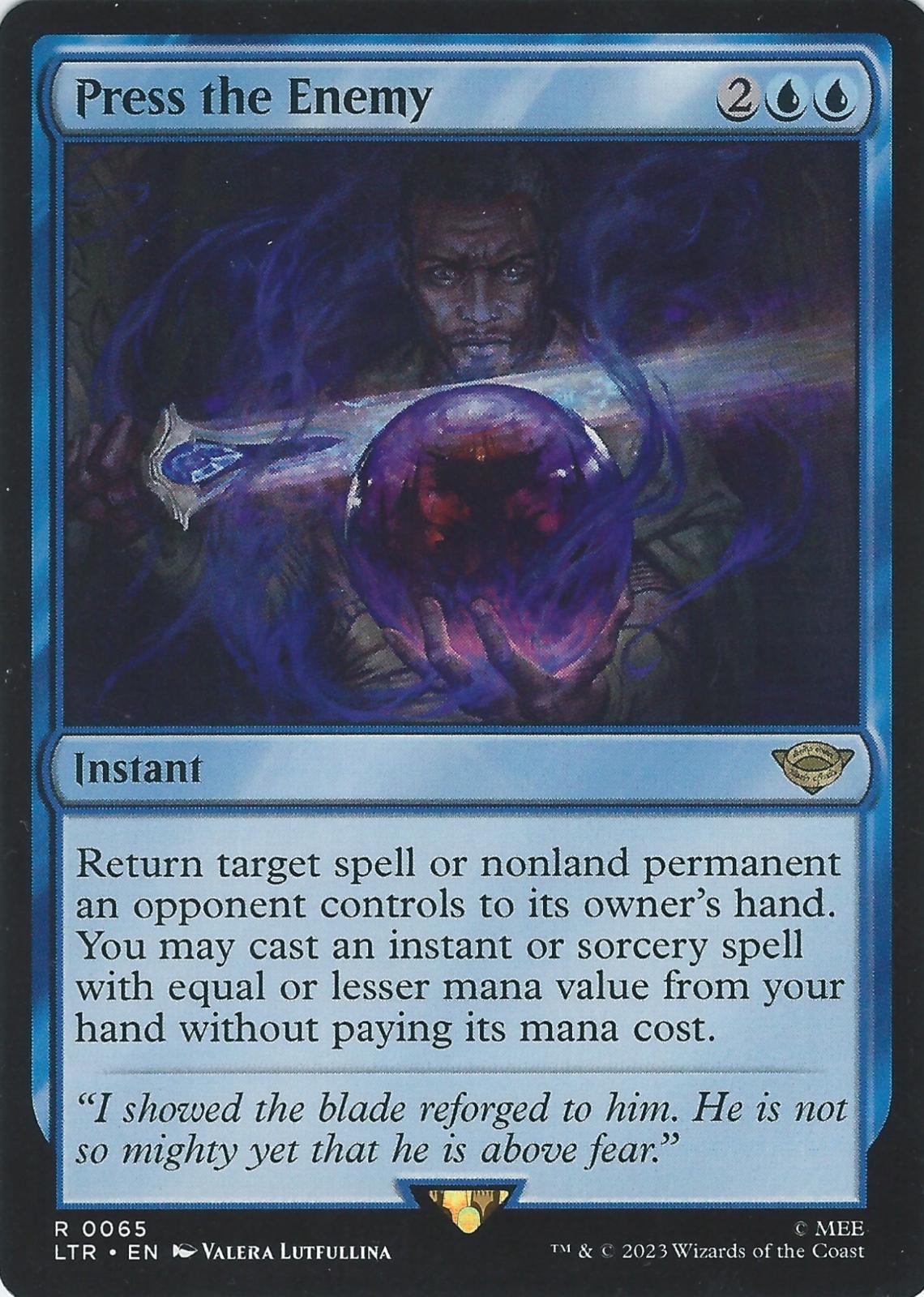 Press the Enemy #65 Magic Lord of the Rings
