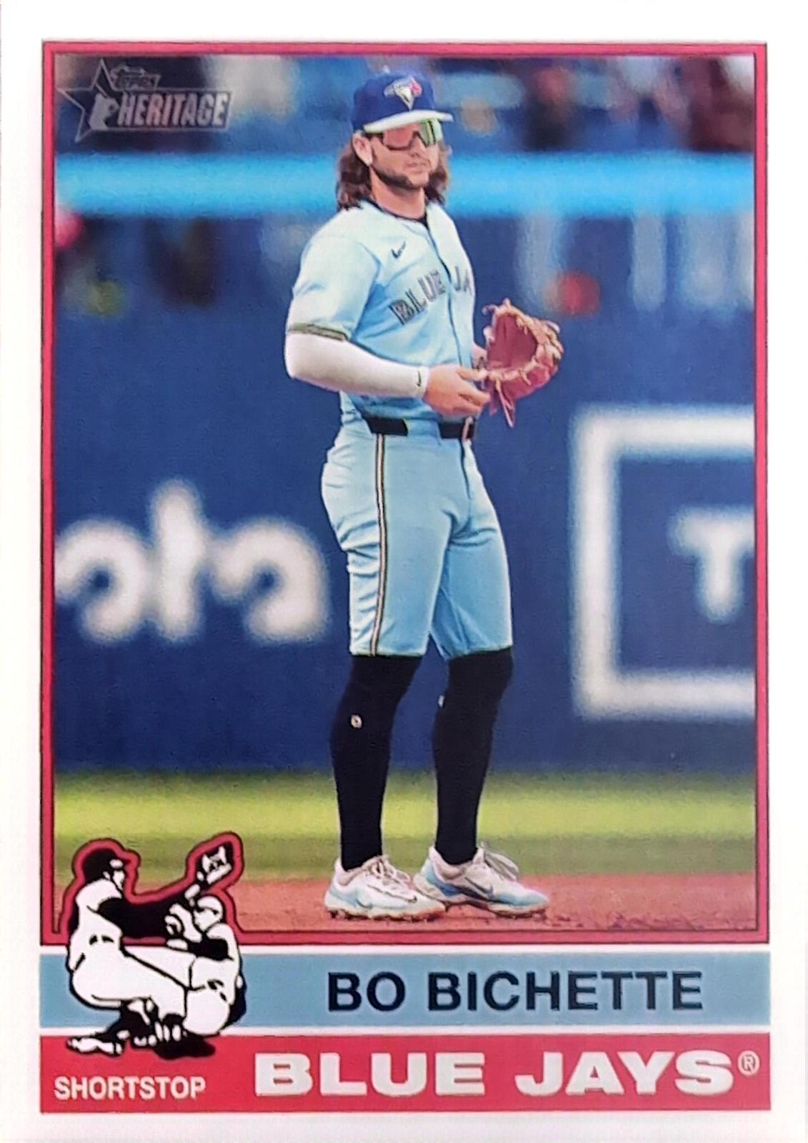 Bo Bichette #443 Baseball Cards 2025 Topps Heritage