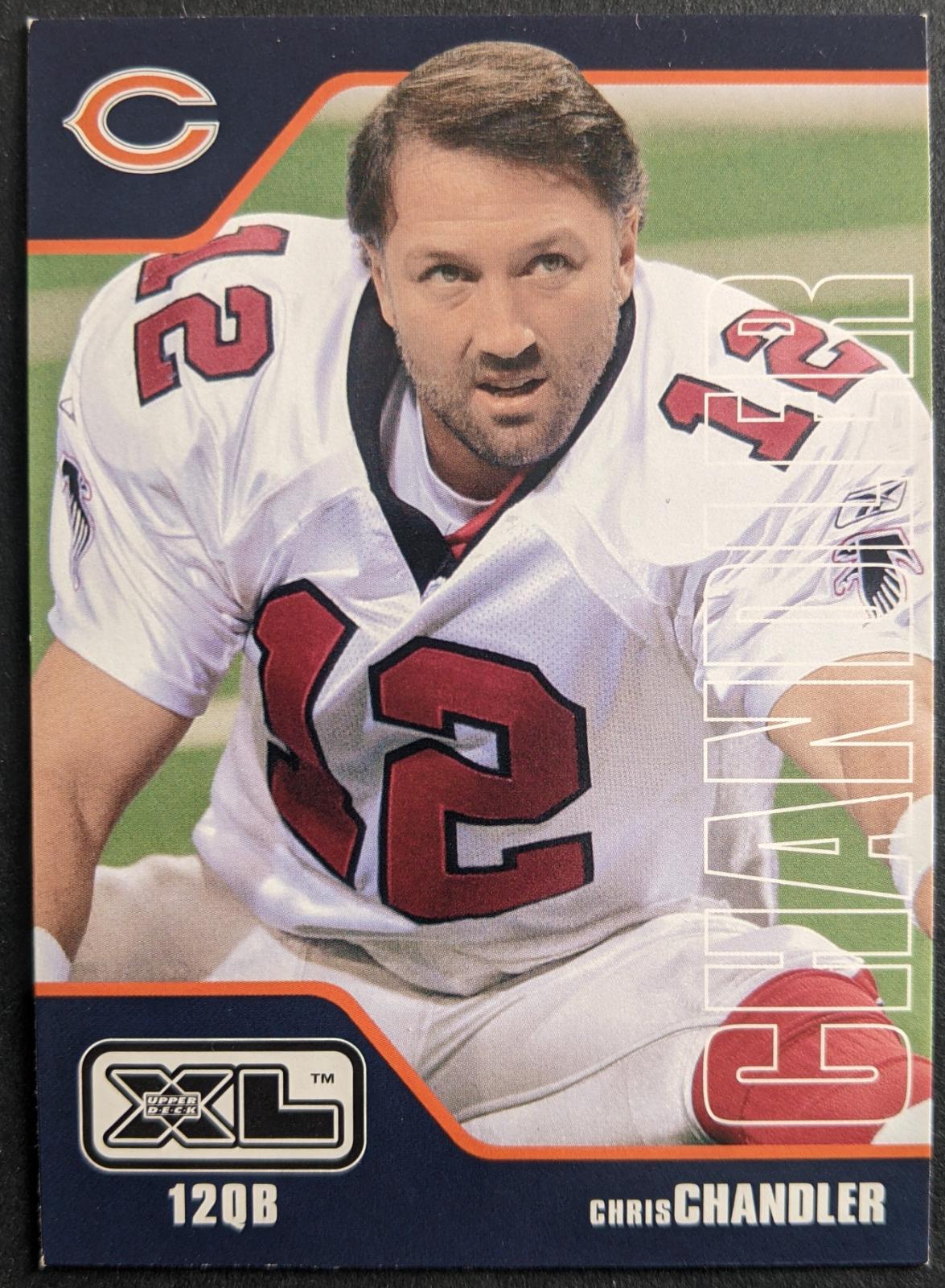 Chris Chandler #20 Football Cards 2002 Upper Deck XL