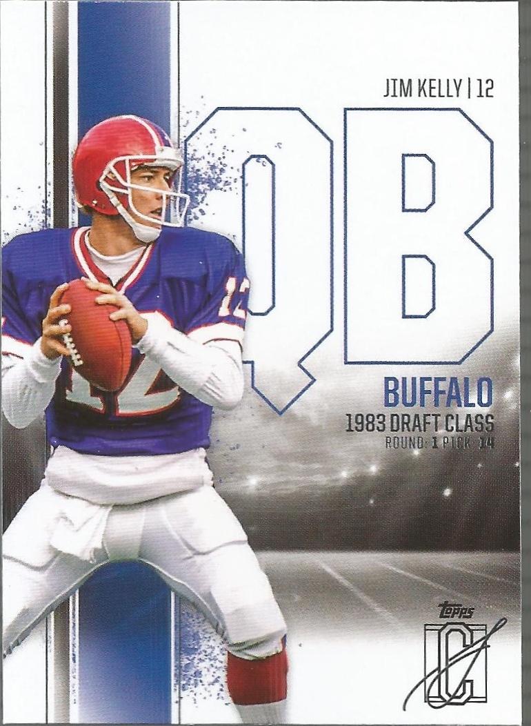 Jim Kelly #4 Football Cards 2024 Topps Signature Class