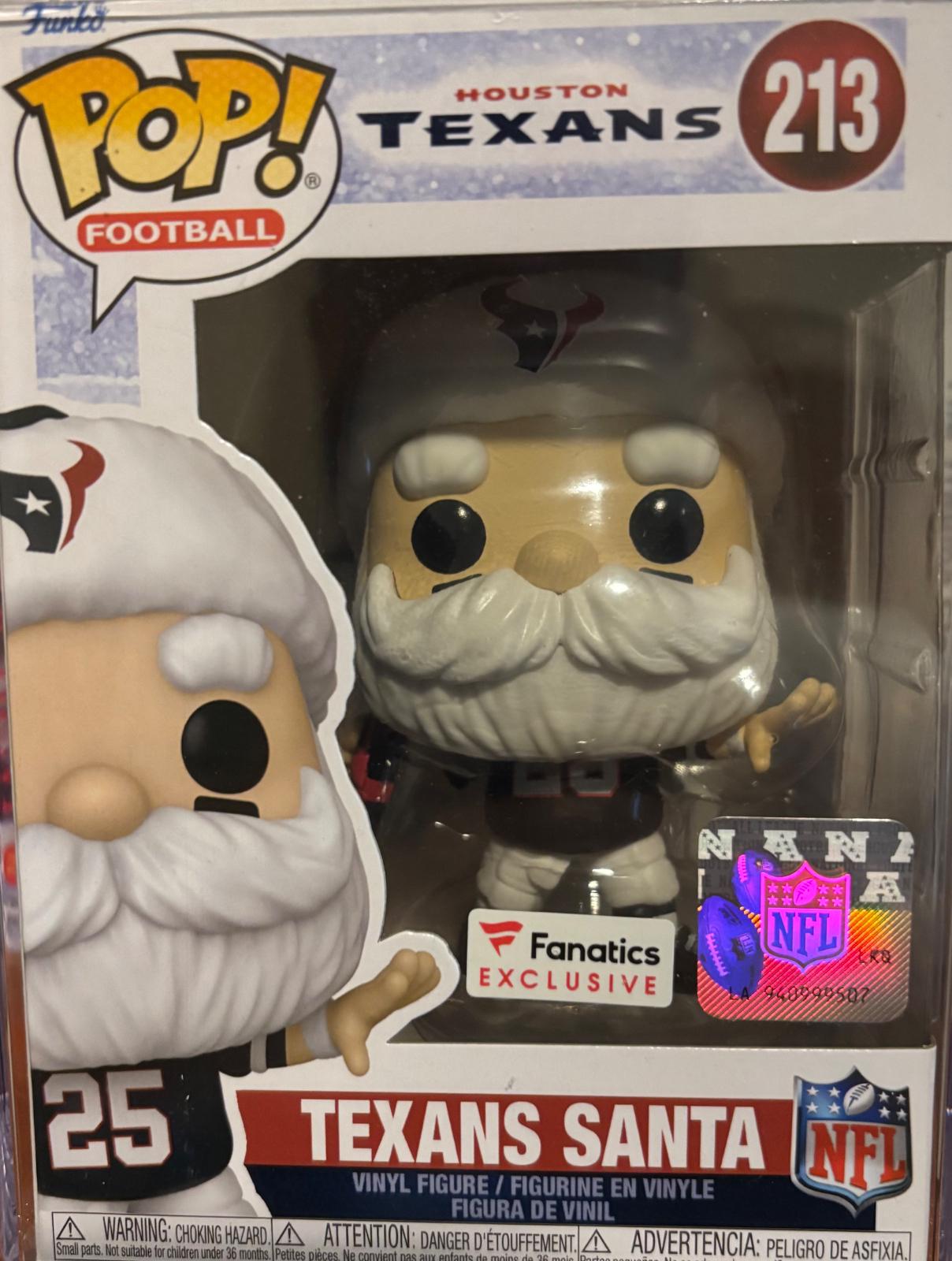 Texans Santa #213 Funko POP NFL