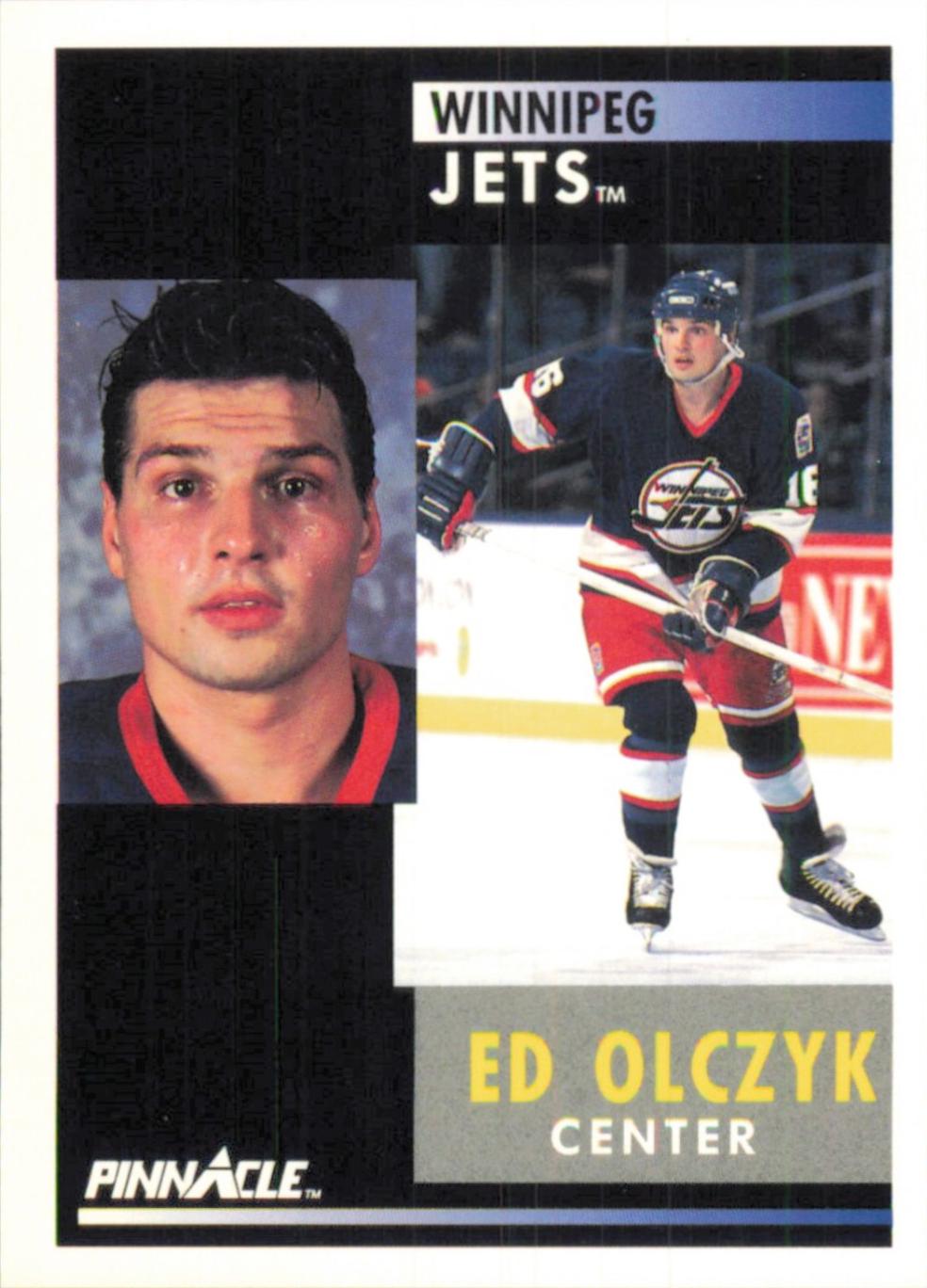 Ed Olczyk #193 1991-92 Pinnacle Hockey