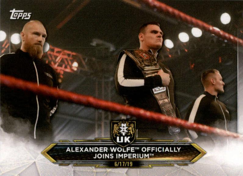 Alexander Wolfe, Imperium #2 Wrestling Cards 2020 Topps WWE NXT