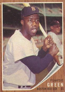 1962 Topps Pumpsie Green #153 card