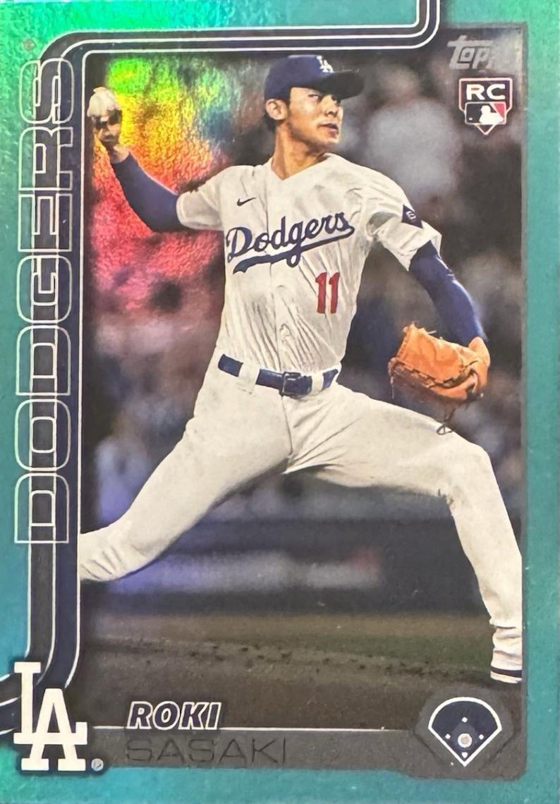 Roki Sasaki [Aqua Holo Foil] #558