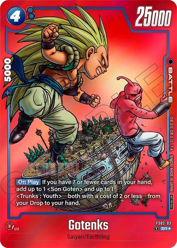 ゴテンクス　プロモ　リミテッドパック　MANGA ver.02　FS02-03 Gotenks [Limited Pack Manga Version 02] FS02-03 Prices | Dragon