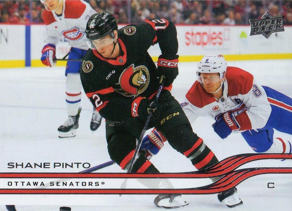 Shane Pinto #372 2025 Upper Deck Series 2 Hockey