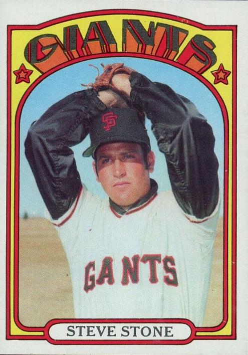 Steve Stone #327 Baseball Cards 1972 Topps