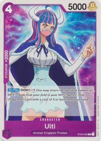 Ulti ST04-002 One Piece Starter Deck 4: Animal Kingdom Pirates